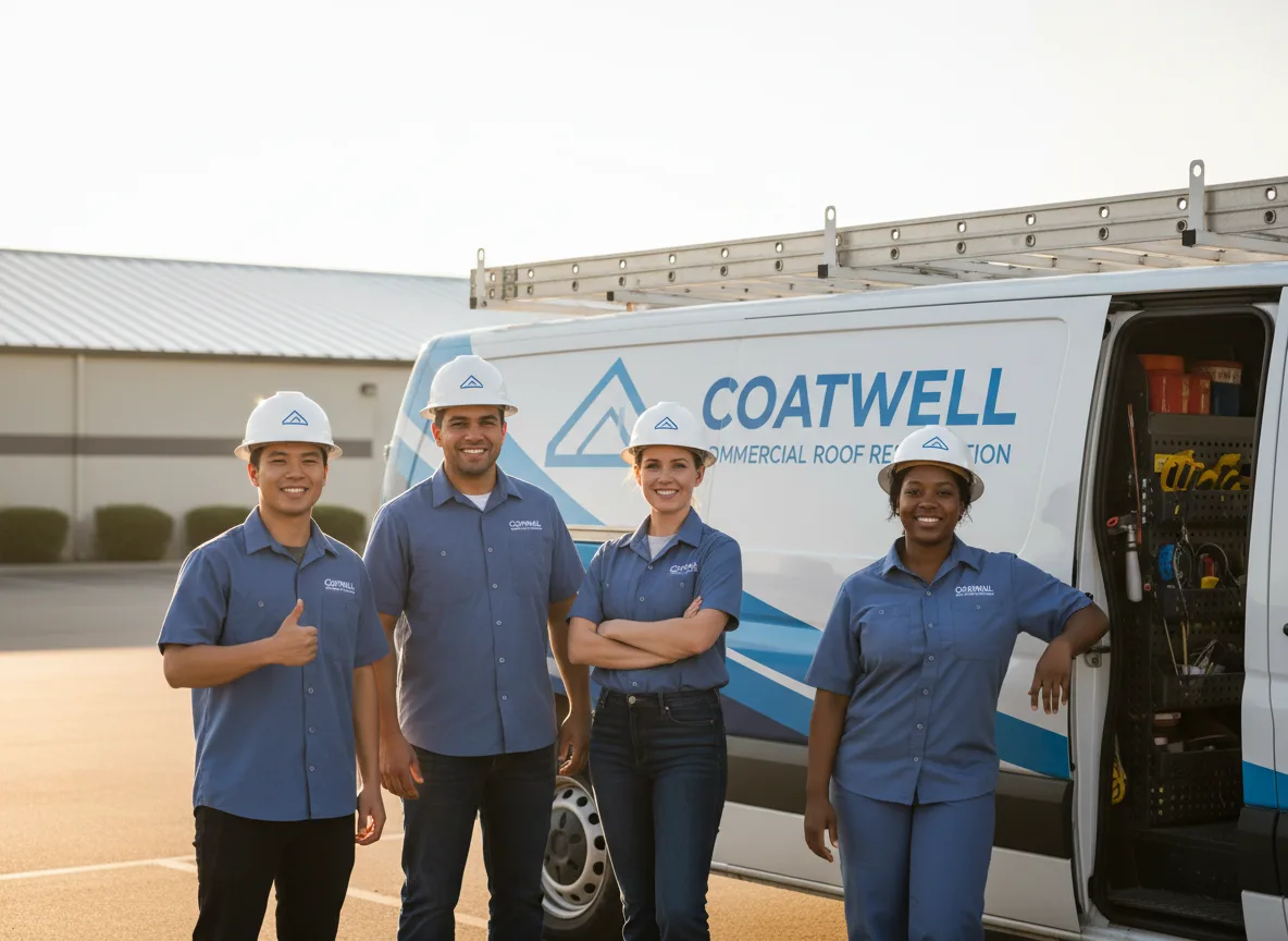 Commercial roof coating company in Norton Shores, MI